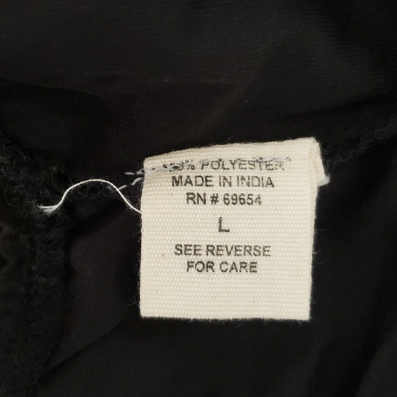 𝅺LA Hearts PacSun Sheer Crop Top Large - Picture 4 of 6